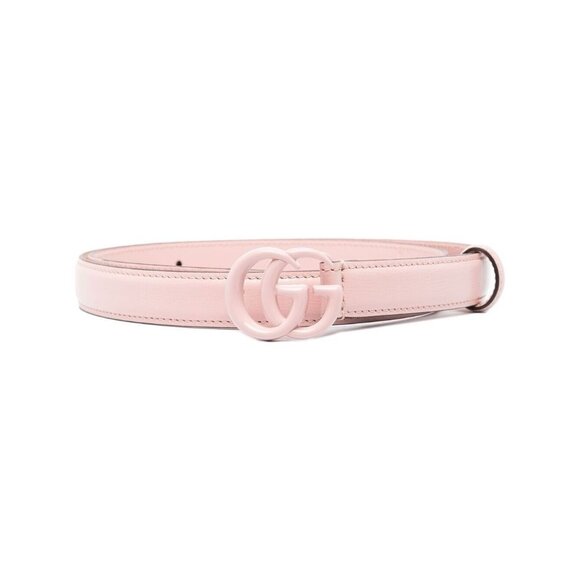 NEW GUCCI BELT Pink Marmont GG Leather 409417 Sz 95 Cm 38 In - Picture 1 of 7